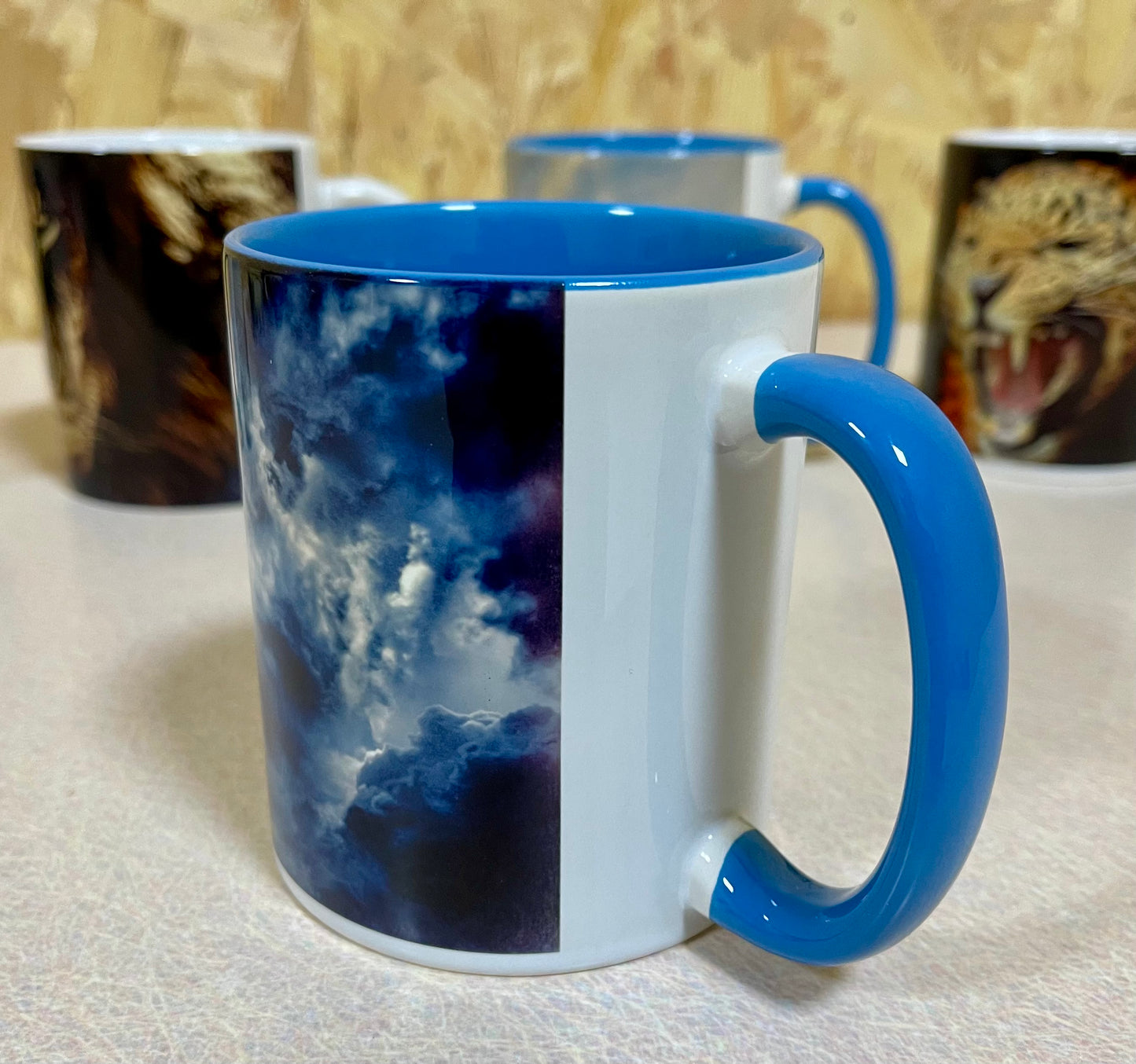 Ceramic Mug with wrap around design 3 bird of prey