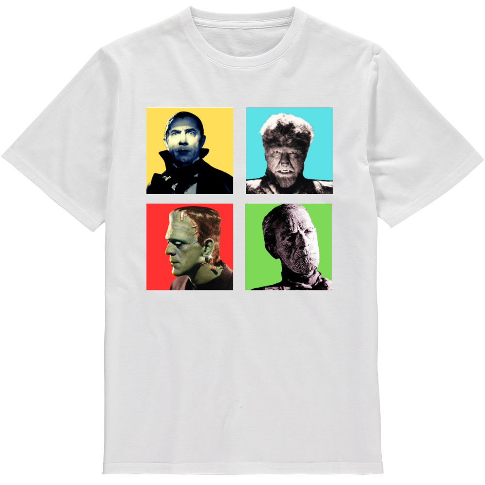 Universal Horror design, Short sleeve t shirt